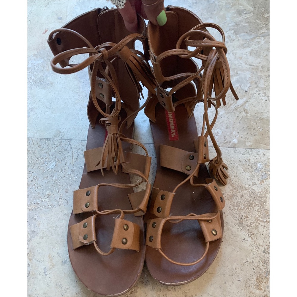 UNIONBAY™ Tan Gladiator Sandals